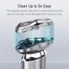 Head Shavers for Bald Men, Electric Shaver Man Magnetic Suction Razor Head Rechargeable Men's Shaving Machine IPX7 Waterproof Wet Dry Dual Use view 3