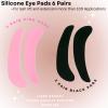 Liber Beauty Reusable Eye Pad Under Eye Patches Silicone Lash Lift Cover Eyelash Extension Patch 6 Pair Lower Lash Isolation Pads For Sensitive Skin During Eyelash Perm Lamination or Lash Extensions view 3