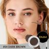 evpct Dark Brown Eyebrow Powder Pomade Gel Shaper Makeup Kit with Dual-ended Brush, Eyebrow Stencil Kit for Women Shaping, Eye Brow Pomade Stencil Shaper Tinting kits for Women Long Lasting Waterproof view 2