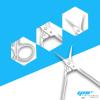 YNR Spring Scissors Finger Toe Nail Scissors Curved Nail Art Arrow Manicure Cuticle Nail view 4
