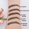 evpct Soft Brown Eyebrow Powder Pomade Gel Shaper Makeup Kit with Dual-ended Brush, Eyebrow Stencil Kit for Women Shaping, Eye Brow Pomade Stencil Shaper Tinting kits for Women Long Lasting Waterproof view 4