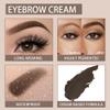evpct Ebony Eyebrow Powder Pomade Gel Shaper Makeup Kit with Dual-ended Brush, Eyebrow Stencils Kit for Women Shaping, Eye Brow Pomade Stencil Shaper Tinting kits for Women, Long Lasting Waterproof view 3