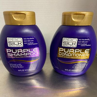 Pro Silk Purple Shampoo and Conditioner (1 of EA 14 oz)
