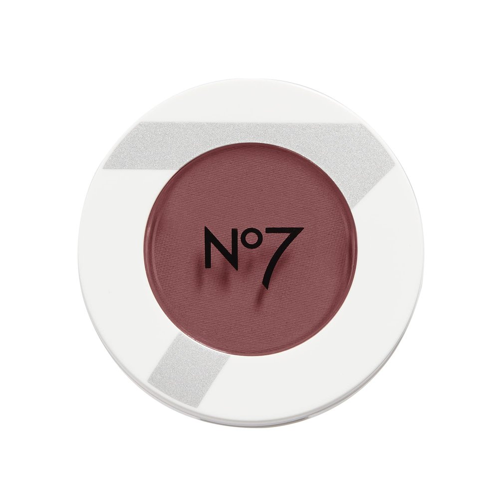 No7 Matte Powder Blush - Cranberry - Loose Blush Makeup Palette for Instant Flush of Color - Makeup Powder for Face with Skin Conditioning Vitamin E (3g)
