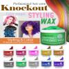dye dyed Knockout Color Magic Hair Styling Wax (01 Charcoal) view 4