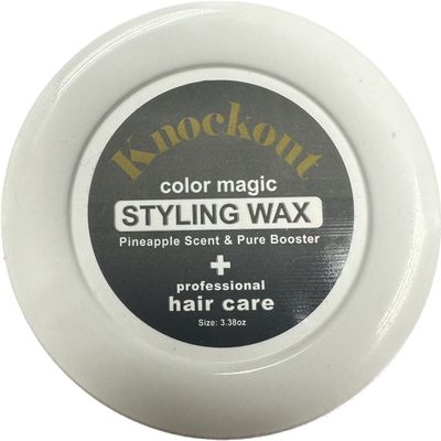 dye dyed Knockout Color Magic Hair Styling Wax (02 Silver)