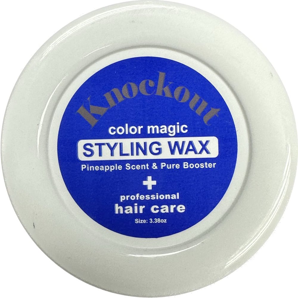 dye dyed Knockout Color Magic Hair Styling Wax (11 Blue)