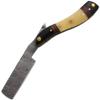 Old Ram Straight Razor | Straight Edge-Razor Sharp High Hardness Real Damascus Steel Cutthroat Straight Edge-Blade | Barber Razor (349) view 2