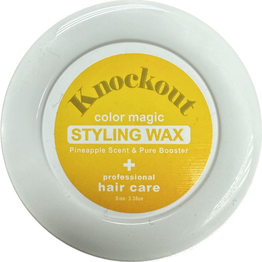 dye dyed Knockout Color Magic Hair Styling Wax (05 Gold)