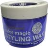 dye dyed Knockout Color Magic Hair Styling Wax (07 Purple) view 2