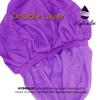 DONNA Argan & Black Castor Treatment Caps Day & Night Cap Sleep Cap Hair Sleep Shower Cap Bonnet satin Bonnet for Sleeping Hat Super Jumbo Purple view 3