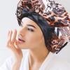 DONNA Large, Extra Large Adjustable Tie Satin Bonnet Sleep Cap 1pc Satin Headband Around Hairline & Nape Area Hair Accessories Night Cap Shower Caps, 1PC MULTI ANIMAL PATTERN view 2