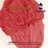 DONNA Argan & Black Castor Treatment Caps Day & Night Cap Sleep Cap Hair Sleep Shower Cap Bonnet satin Bonnet for Sleeping Hat Super Jumbo Red view 3