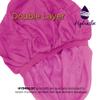 DONNA Argan & Black Castor Treatment Caps Day & Night Cap Sleep Cap Hair Sleep Shower Cap Bonnet satin Bonnet for Sleeping Hat Super Jumbo Hot Pink view 3