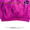DONNA Argan & Black Castor Treatment Caps Day & Night Cap Sleep Cap Hair Sleep Shower Cap Bonnet satin Bonnet for Sleeping Hat Super Jumbo Hot Pink view 4