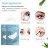 C. ARTIST 100 Pairs V-Shaped 100% Natural Eyelash Extension Under Eye Gel Pads Kit, Hydrogel Eye Patches with Collagen & Aloe Vera, Eyelash Extension Supplies Tools, Lash Tech Supplies view 3