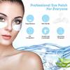 C. ARTIST 100 Pairs V-Shaped 100% Natural Eyelash Extension Under Eye Gel Pads Kit, Hydrogel Eye Patches with Collagen & Aloe Vera, Eyelash Extension Supplies Tools, Lash Tech Supplies view 4