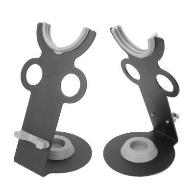 Hair Dryer Stand Holder, Attachment Parts Organizer, Home Bathroom Salon Iron Ergonomic Hair Dryer Rack for Diffuser Nozzle