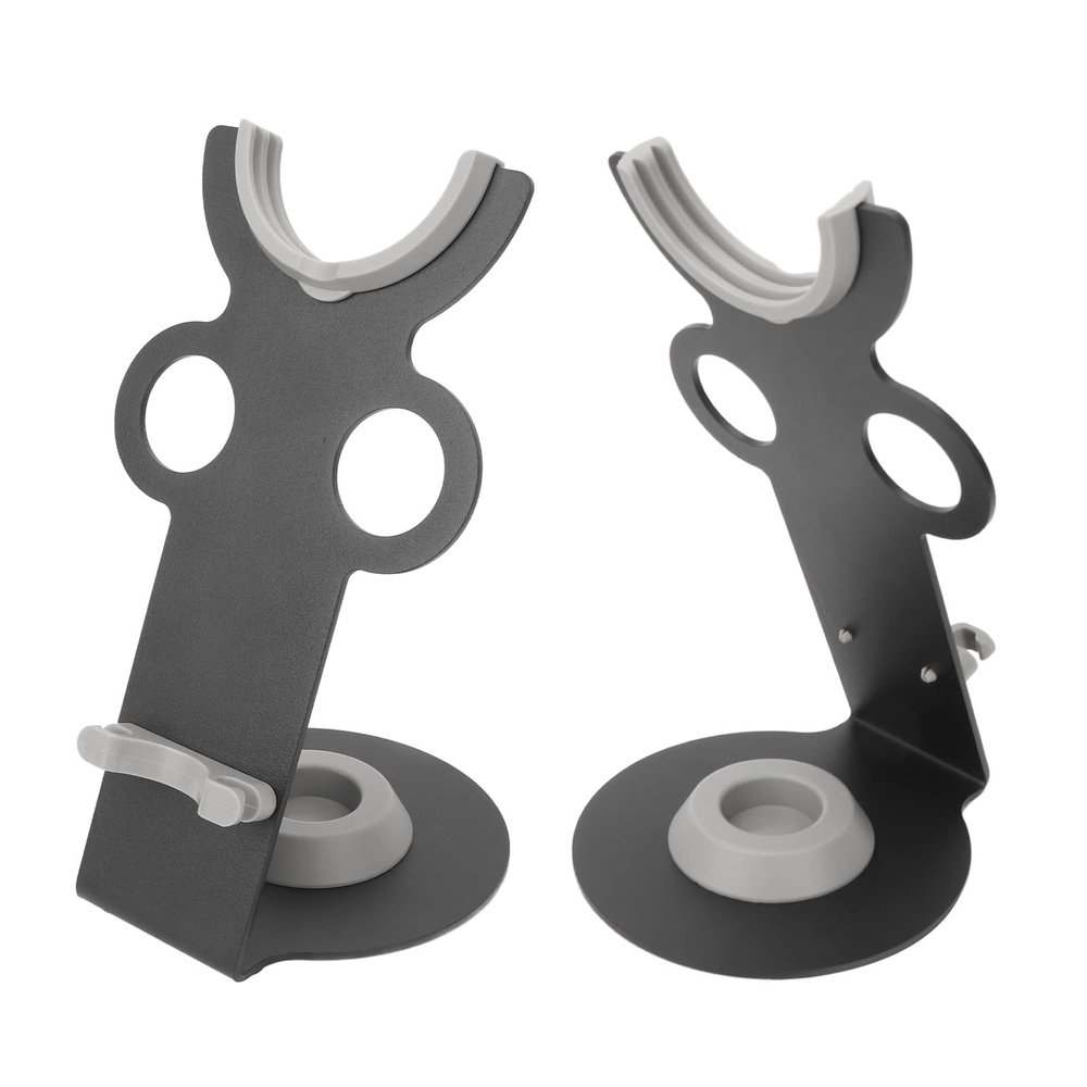 Hair Dryer Stand Holder, Attachment Parts Organizer, Home Bathroom Salon Iron Ergonomic Hair Dryer Rack for Diffuser Nozzle