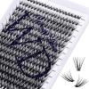 Lash Clusters Individual Lashes 300PCS C/D Curl Eyelash Extensions 0.07mm Thickness Soft Volume Lashes Extension 8-16mm Mixed Length Beginner Use Lashes(300PCS-30D-0.07CC,8-16mm Mixed Tray) view 1
