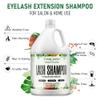 Lash Shampoo Bulk, Eyelash Cleanser for Extensions 1 Gallon / 3.8L - Includes 50 Aftercare Kits, 5 Foam Pump Bottles, Dispenser Pump - Eyelid Foaming Cleanser for Professional Salon and Home Use view 3