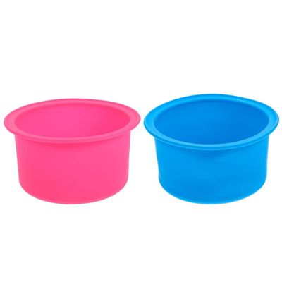 SEWACC 2pcs Silicone Wax Pot Liner Hair Removal Waxing Pot Wax Heater Machine Accessory for Arm Leg Face Body