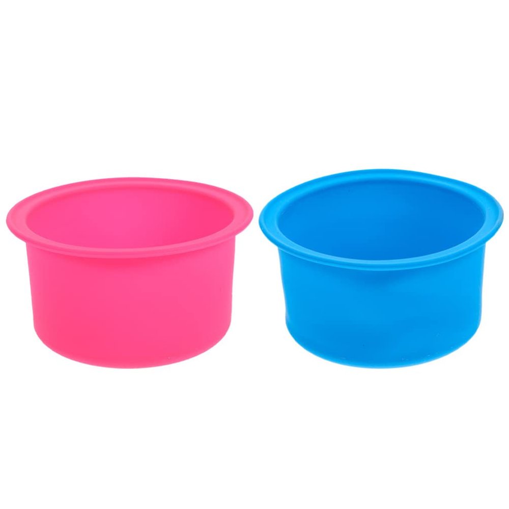 SEWACC 2pcs Silicone Wax Pot Liner Hair Removal Waxing Pot Wax Heater Machine Accessory for Arm Leg Face Body