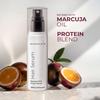 MOEHAIR Anti Frizz Hair Serum | Infused with Maracuja Oil and Protein | Hair Serum for Frizzy Hair | Paraben and Sulfate-Free Hair Smoothing Serum | For Strong and Silky Hair (3.38 Fl. Oz) view 2