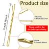YINGFENG 220pcs Large Gold Bobby Pins for Women, 2.76 Inch Jumbo Hair Pins, Long Hair Clips Bulk with Box, Reusable Non Slip Hairpins Kit, Big Hair clips Great for Thick Hair view 2