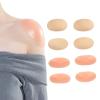 4 Pairs Shoulder Pads, Shoulder Enhancer Shoulder Push Up Pads Slip Reusable Silicone Sponge Adhesive Breathable Shoulder Enhancer view 1