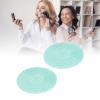 10 Pieces Brush Cleaning Pads,Makeup Brush Cleaning Mat,Portable Round Silicone Pad for Cleaning Brushes view 3