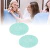 10 Pieces Brush Cleaning Pads,Makeup Brush Cleaning Mat,Portable Round Silicone Pad for Cleaning Brushes view 4