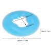 4 Colors Silicone Pillow, Face Massage Pillow, Massager Beauty Skin Care Soft Overlay Face Relax Cushion Pad (Sky Blue) view 2
