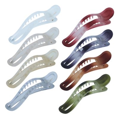 LALAFINA Claw Clips 8pcs Girls Women Fashionable Styling Jaw Clips Teen Clip Thick Accessories for Claws Acrylic Hair Claw Hair Clips