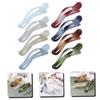 LALAFINA Claw Clips 8pcs Girls Women Fashionable Styling Jaw Clips Teen Clip Thick Accessories for Claws Acrylic Hair Claw Hair Clips view 3