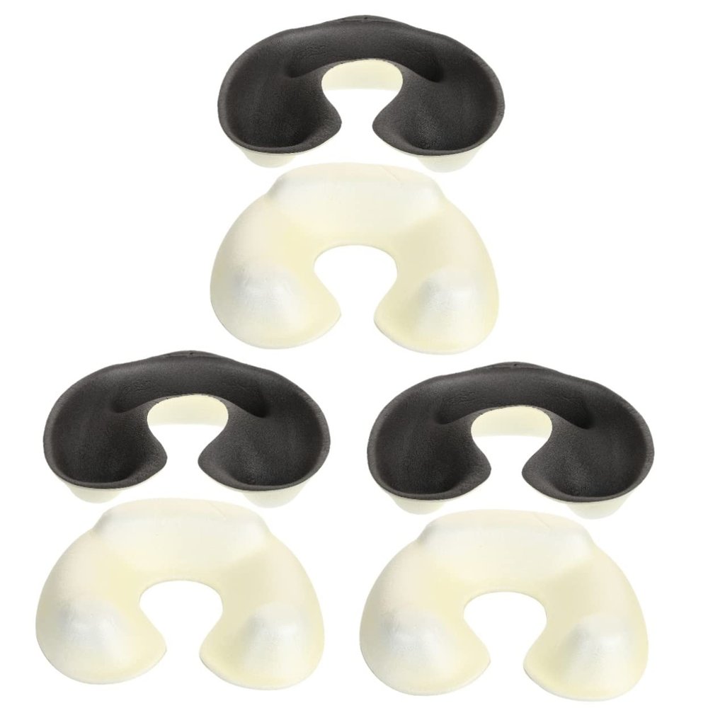 LALAFINA 3pcs Salon Hairdressing Neck Tray Hair Color Perm Container Lightweight Shoulder Support for Hair Styling for Salon Home Use Prevents Liquid Dripping