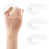 AUEAR, 3 Pack Makeup Mixing Palette Acrylic Handheld Tray Foundation Eye Shadow Hand Cosmetic Dish Blending view 1