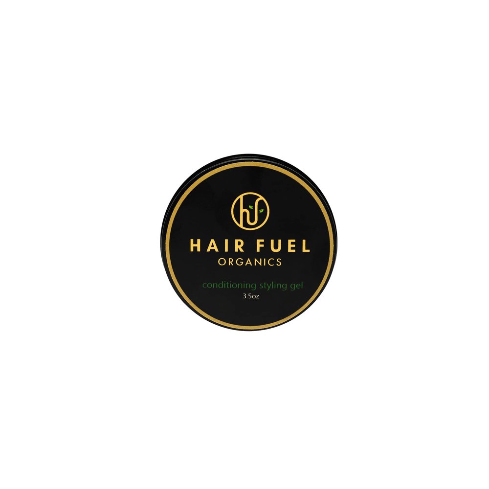 Hair Fuel Organics Conditioning Gel Strong Hold Edge Control No Breakage Long Lasting No Flaking