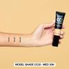 Palladio Full-Coverage Color Correction CC Cream, Oil-Free with Peptides & Vitamin C, Buildable Foundation Coverage (Tan 40W, Warm Undertone),0.87 Fl Oz (Pack of 1) view 3