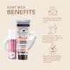 Dionis Goat Milk Sweet Treasures Hand Cream & Lip Balm Duo, Hydrating Skincare Set for Dry Hands and Chapped Lips, Sensitive Skin Safe, Nourishing, Made in USA, Cruelty-Free, Paraben-Free view 2