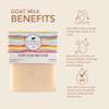 Dionis Goat Milk Bar Soap Shower & Bath 3 Pc Travel Set with Saver Pad & Exfoliating Scrubber - Moisturize & Massage - Triple Milled Gentle Body Wash Cleanser Creamy, Rich Lather, Sea Treasures view 2