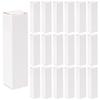 AUEAR, 50 Pack White Kraft Paper Lipstick Boxes Empty Lip Gross Box 3.35"x0.79"x0.79" Rectangle Balm Perfume Essence Oil Packaging Cases for DIY Gloss Gift view 1