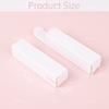 AUEAR, 50 Pack White Kraft Paper Lipstick Boxes Empty Lip Gross Box 3.35"x0.79"x0.79" Rectangle Balm Perfume Essence Oil Packaging Cases for DIY Gloss Gift view 2