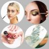 AUEAR, 2 Pack Hand Makeup Mixing Palette Handheld Clear Cosmetic Nail Art Manicure with Pieces Spatula for Foundation view 3