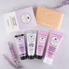 Dionis Goat Milk Skincare Lavender Blossom 6 Pc Self Care Essentials Travel Set - Bar Soap, Shave Butter, Hand Cream, Body Lotion & Whipped Sugar Body Scrub In Resealable Leak Resistant Carrying Case view 4