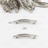 AUEAR, 50 Pack 3.94 Inch Rectangle Metal French Barrette Hair Clips DIY Craft for Bows Snap Ponytail Holder for Women Girl view 2