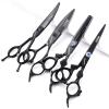 6/7 inch Hair Cutting Scissors Professional Home Haircutting Barber Salon Shears Kit with Case for Men/Women (6-inch 4pc) view 1