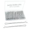 YINGFENG 220PCS 2.76 Inch Silver Bobby Pins for Women, Large Bobby Pins with Box, Reusable Non Slip Hair Pins, Great for Thick Hair view 1