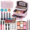 Hot Sugar Makeup Kit for Girls 10-12 | All-in-One Beginner Cosmetic Set with Real Tools & Cosmetics | Birthday Christmas Gift for Tweens, Teens & Kids (Pink) view 1