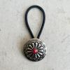 Concho Metal Ponytail Holder Metal Hair Ties Rope Concho Squash Blossom Hair Ring Tie BW34 (3 Pcs-Set) view 4